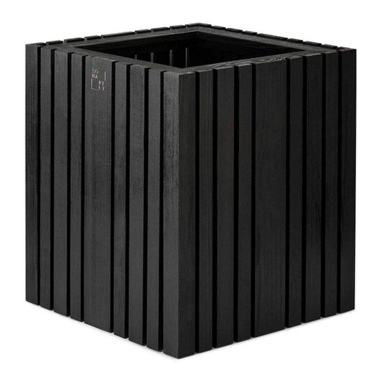Squarely Copenhagen GrowBIG Plantenbak Incl Waterreservoir 45x45 Zwart Essen