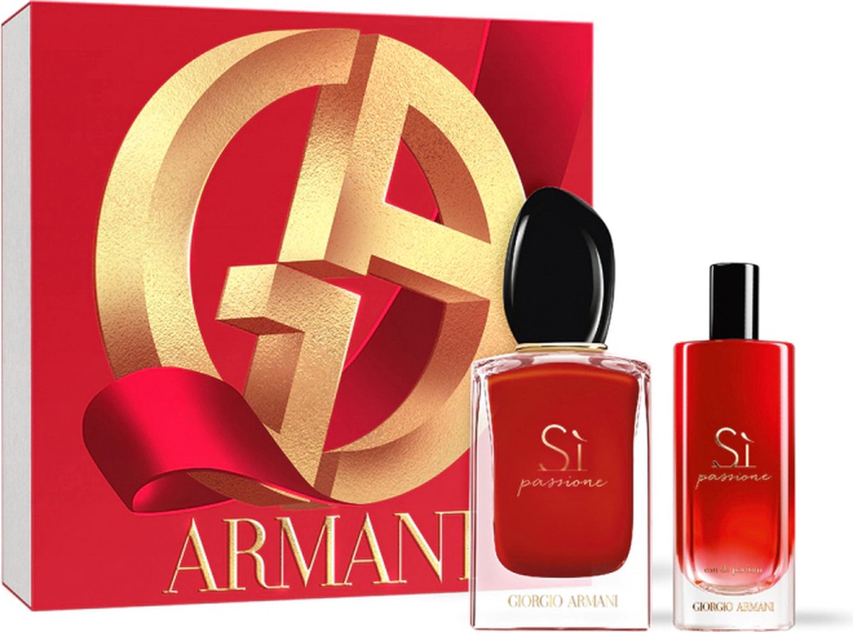 Armani ARMANI Sì Passione Eau de Parfum 50ml + Travel Spray 15ml