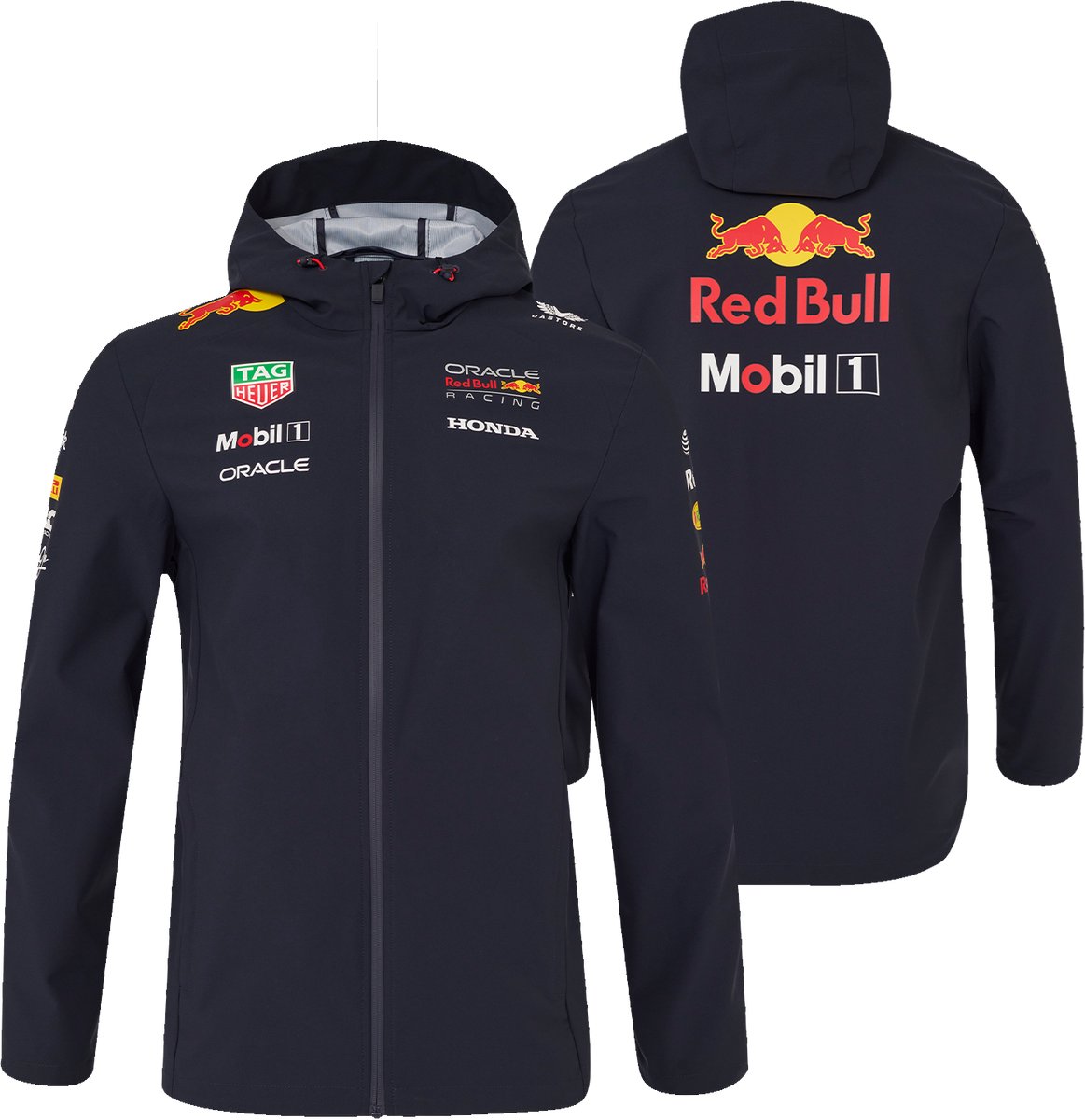 Red Bull Racing Jassen - S - Unisex - Team Regenjas 2025 - Max Verstappen