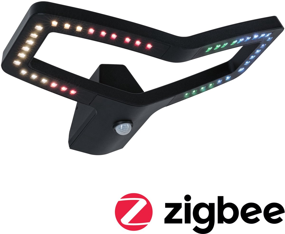 Paulmann Alara 94793 LED-buitenlamp met bewegingsmelder (wand) LED 10 W Antraciet