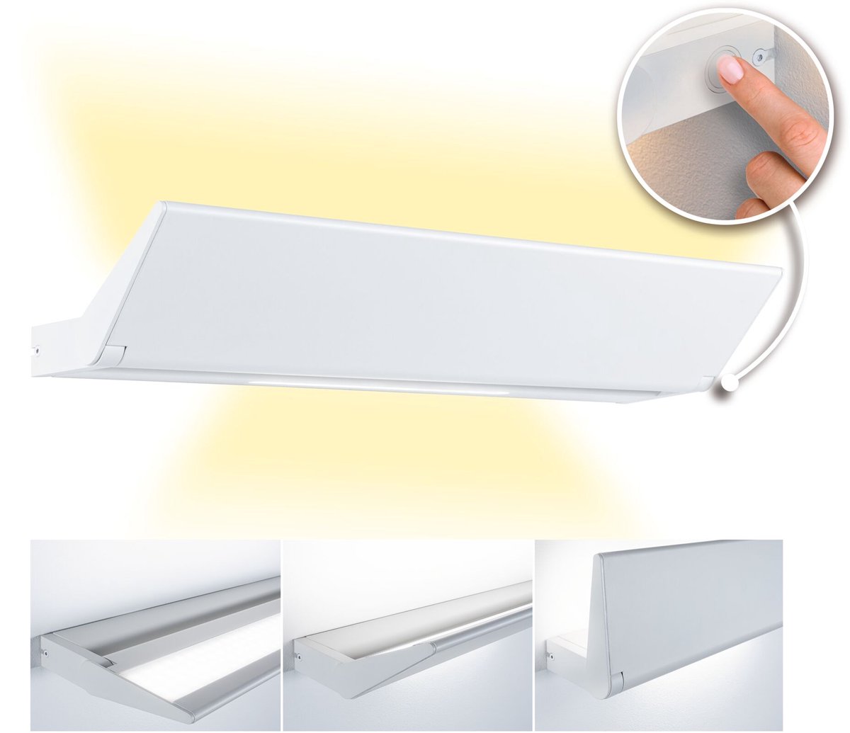 Paulmann Ranva 79506 Wandlamp 13 W LED Wit (mat)