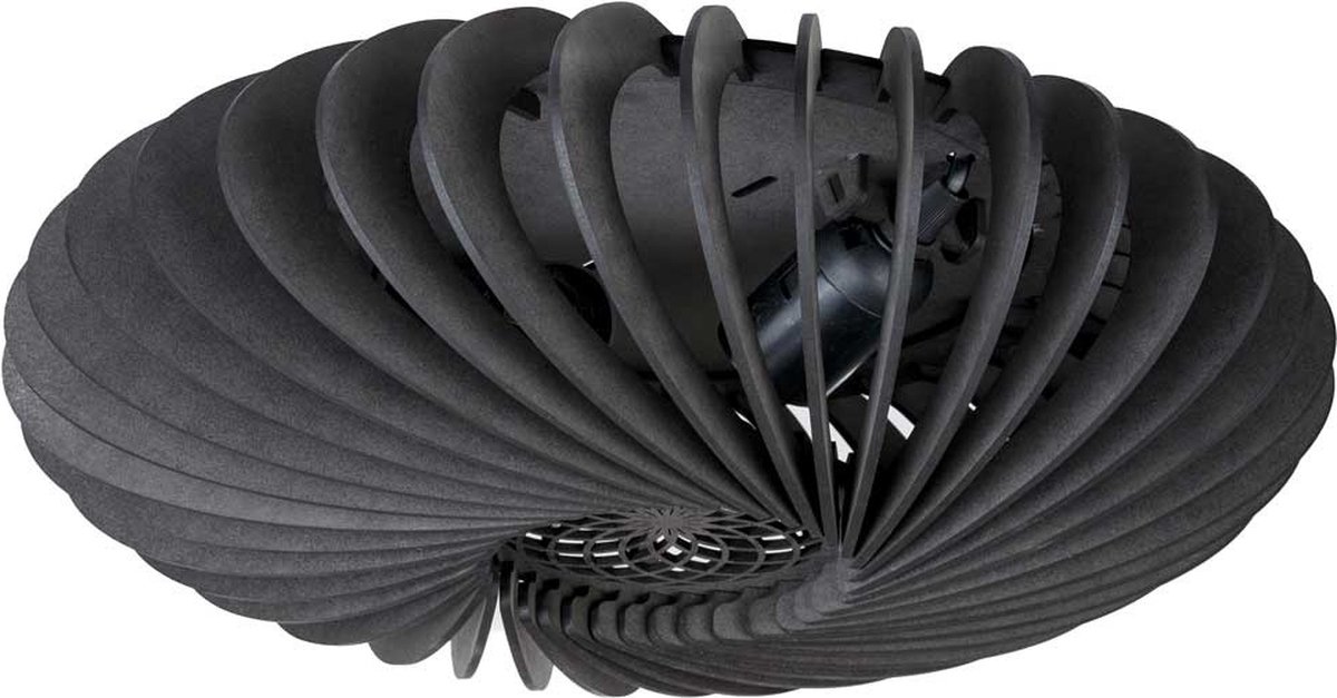 Blij Design Plafondlamp Swan Ø 48 cm zwart