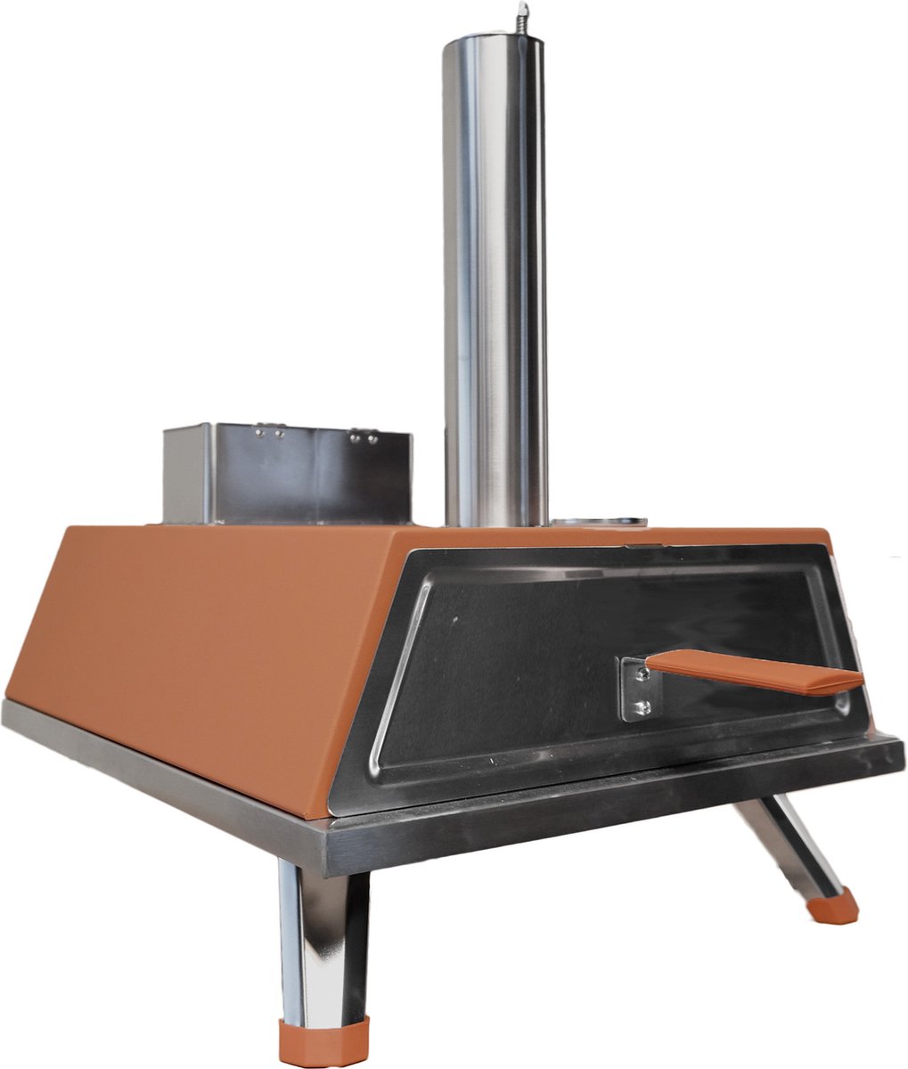 Buitenkado Pizzaoven - 69x40x44cm - Terracotta - doos