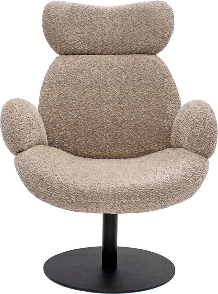 Kick draaifauteuil Lev - Beige