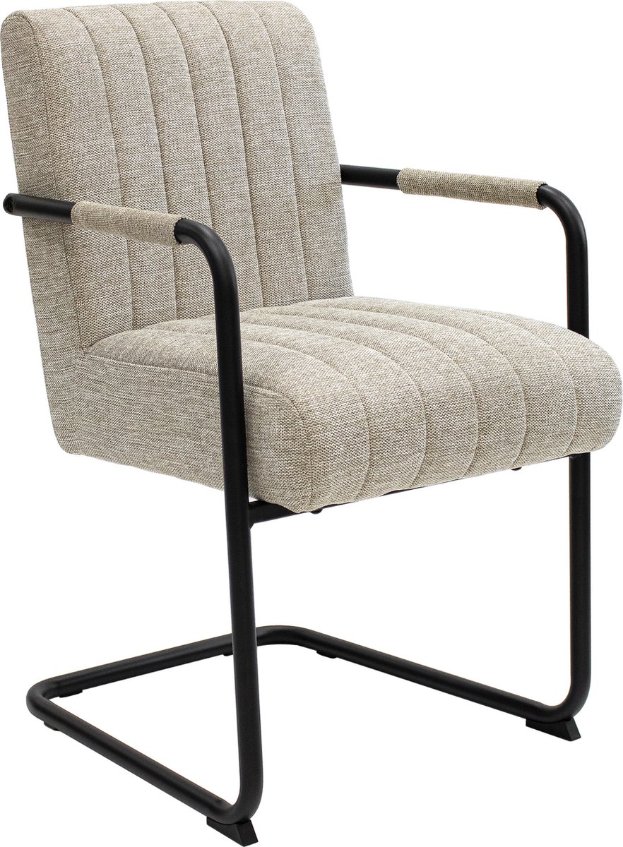 Kick buisframe stoel Isa - Beige