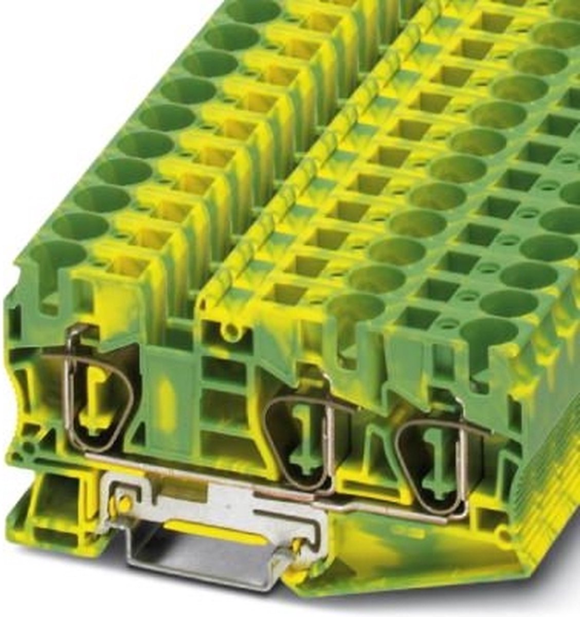 Phoenix Contact 3035302 Aardingsklem 10.2 mm Spanveer Groen, Geel 25 stuk(s)