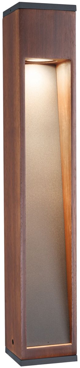 Paulmann 94678 Poller Trabia 60 Staande LED-buitenlamp LED GU10 3.5 W Hout