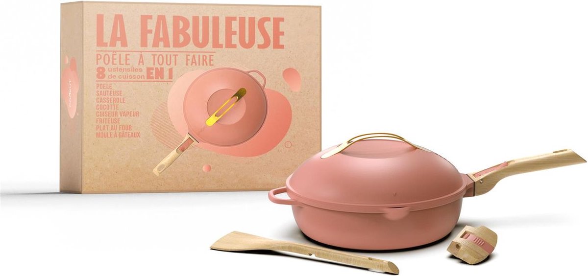 Cookut La Fabuleuse multifunctionele kookpot - Pivoine