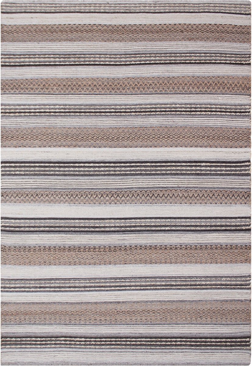 House Nordic Morena 160 x 230 cm Vloerkleed Naturel | Grijs