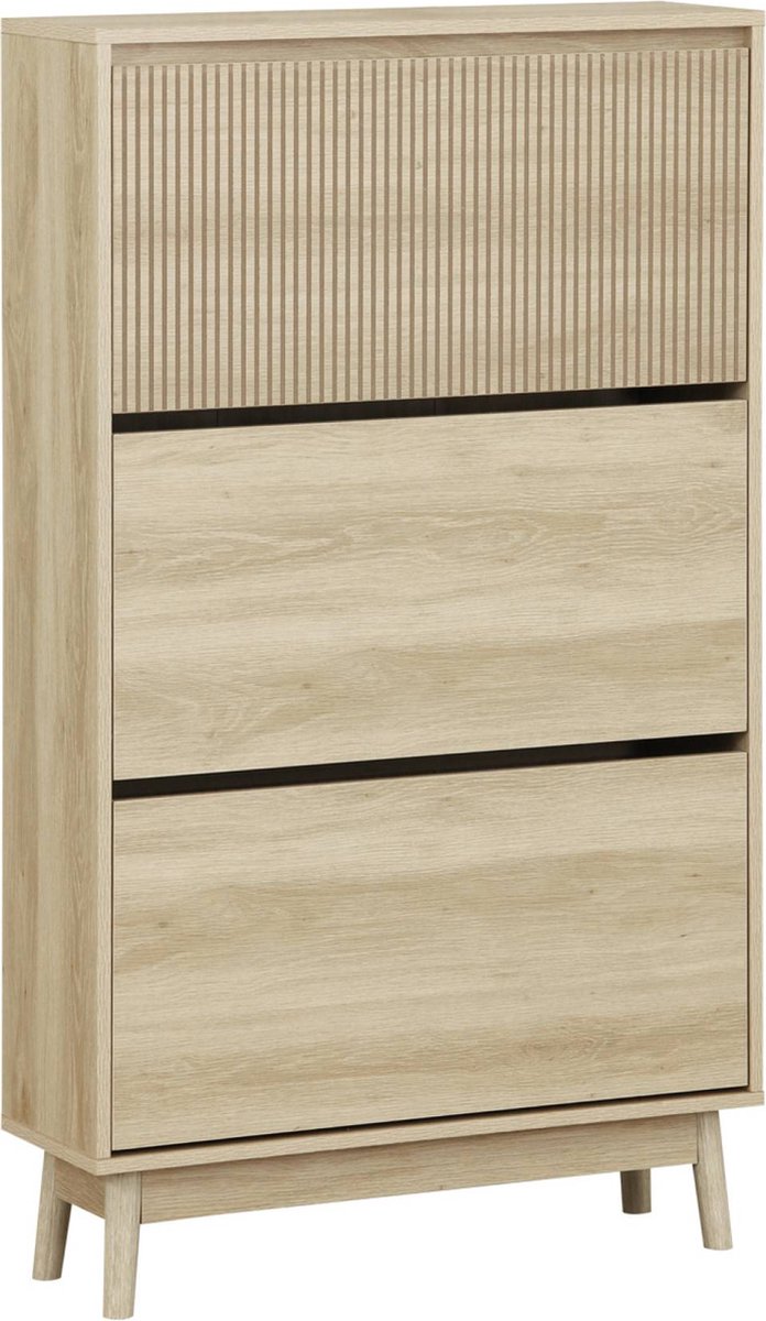 sweeek - Schoenenkast, B 75 x D 25 x H 131cm