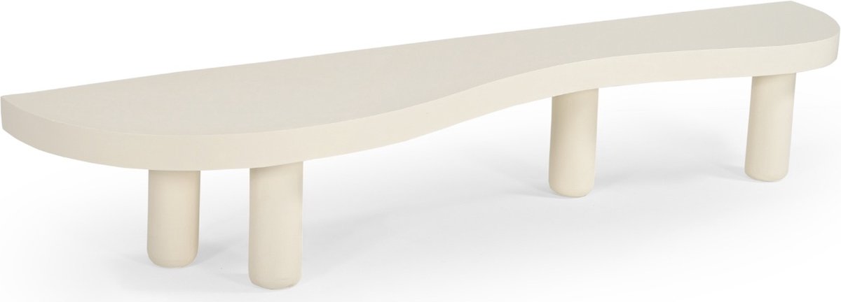 Giga Meubel - Tv-Meubel Organisch - Beton Ciré Beige - 200x45x35cm