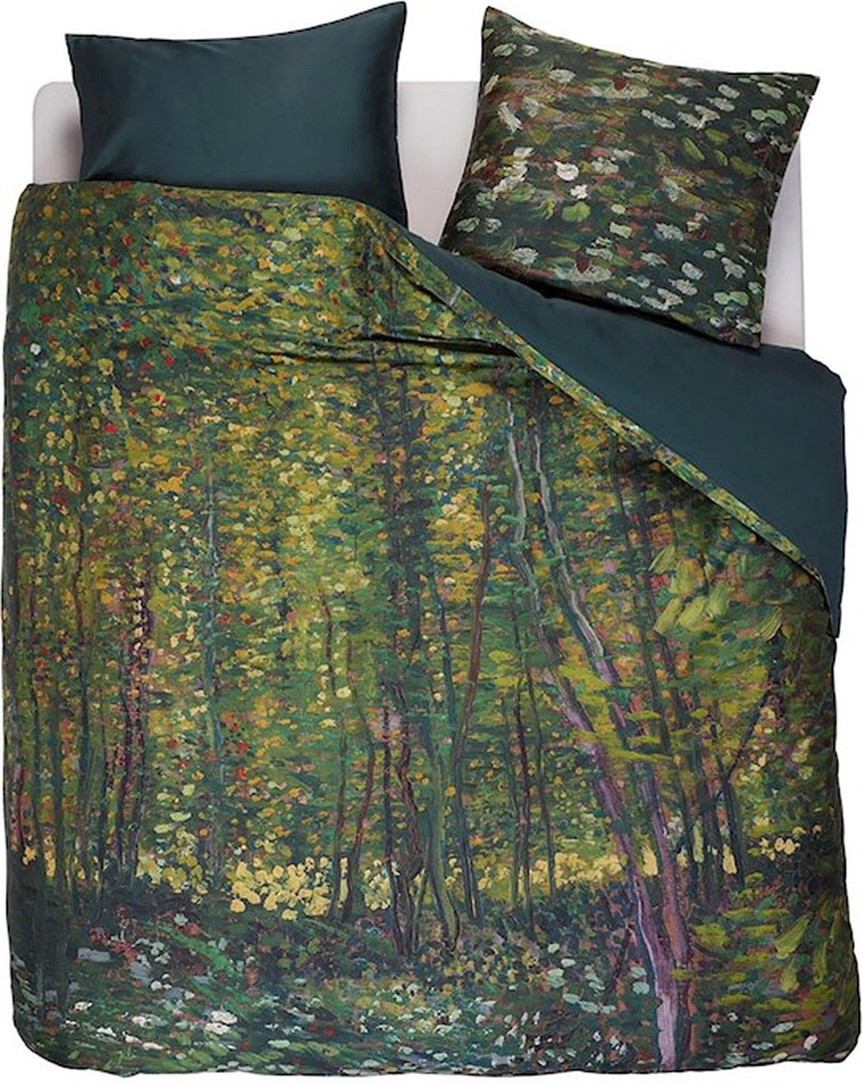 Beddinghouse x Van Gogh Museum Trees Dekbedovertrek 240 x 200/220 cm - Groen