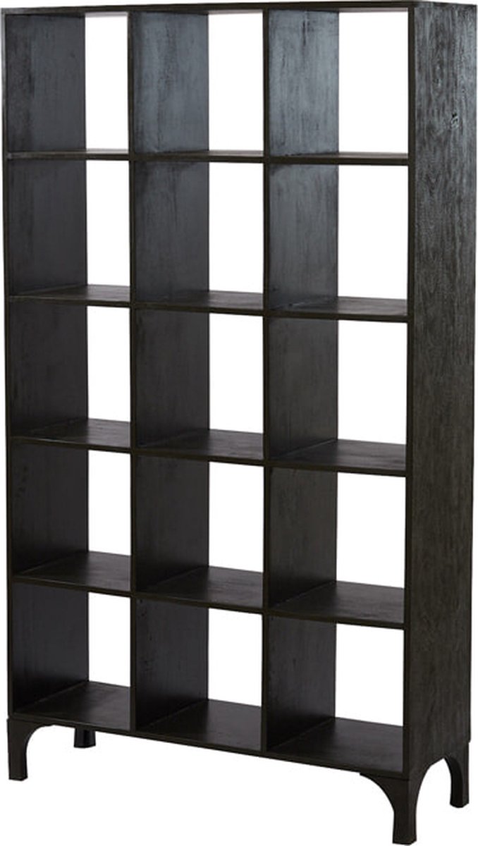 Light & Living Light&living Kast open 106x35x190 cm RAYNA hout zwart
