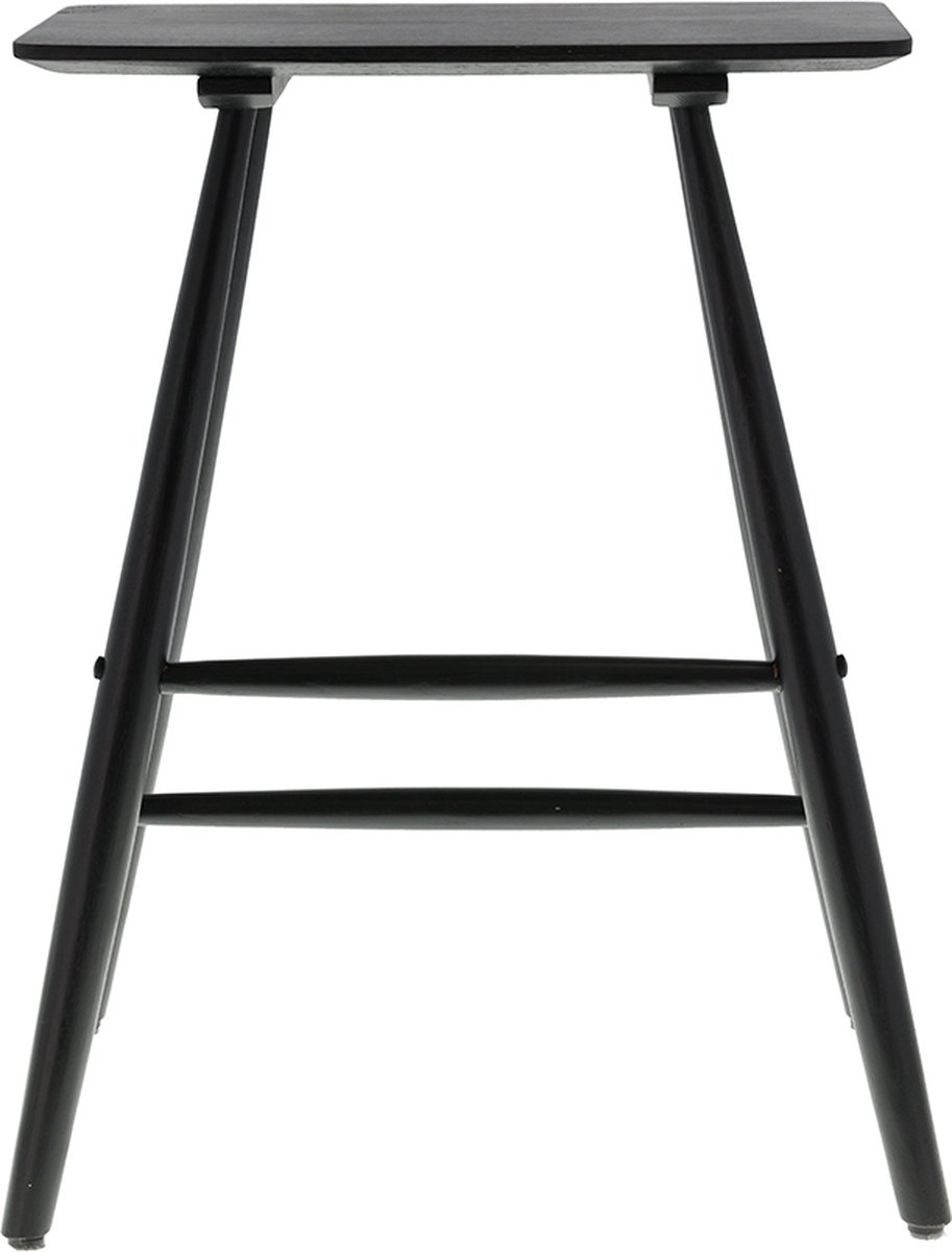 Villa Collection Bast houten barkruk - 64 cm