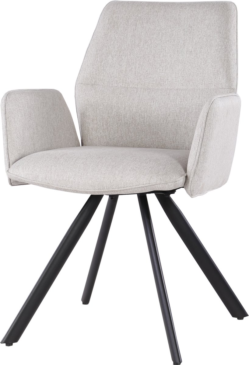 Livingfurn - Eetkamerstoel - Diana Beige