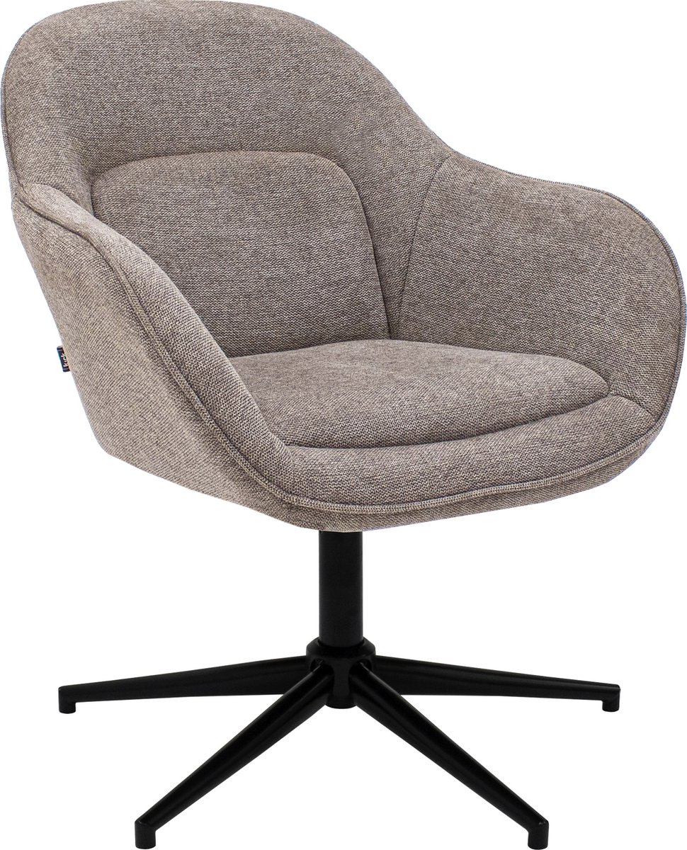 Kick draaifauteuil Lux - Taupe