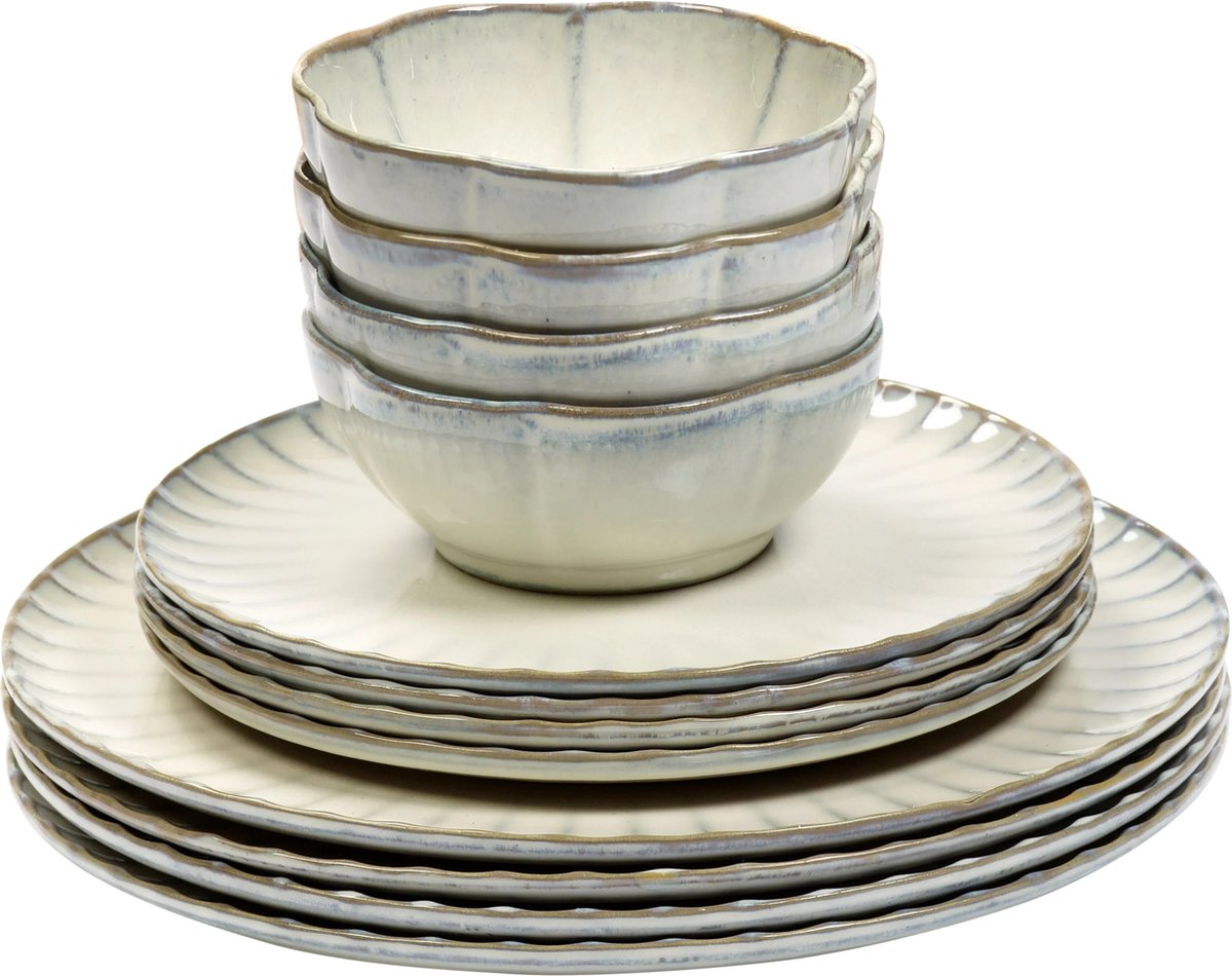 SERAX - Sergio Herman - Inku Serviesset 12-delig - Wit