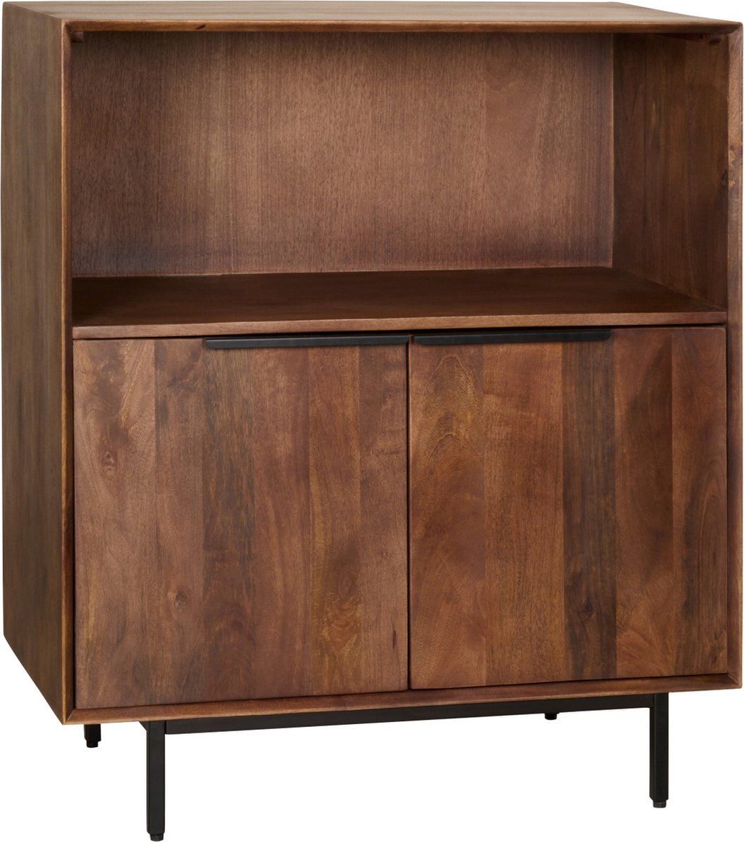 Wandkast Vai - Bruin|Hout - Mango - Hout