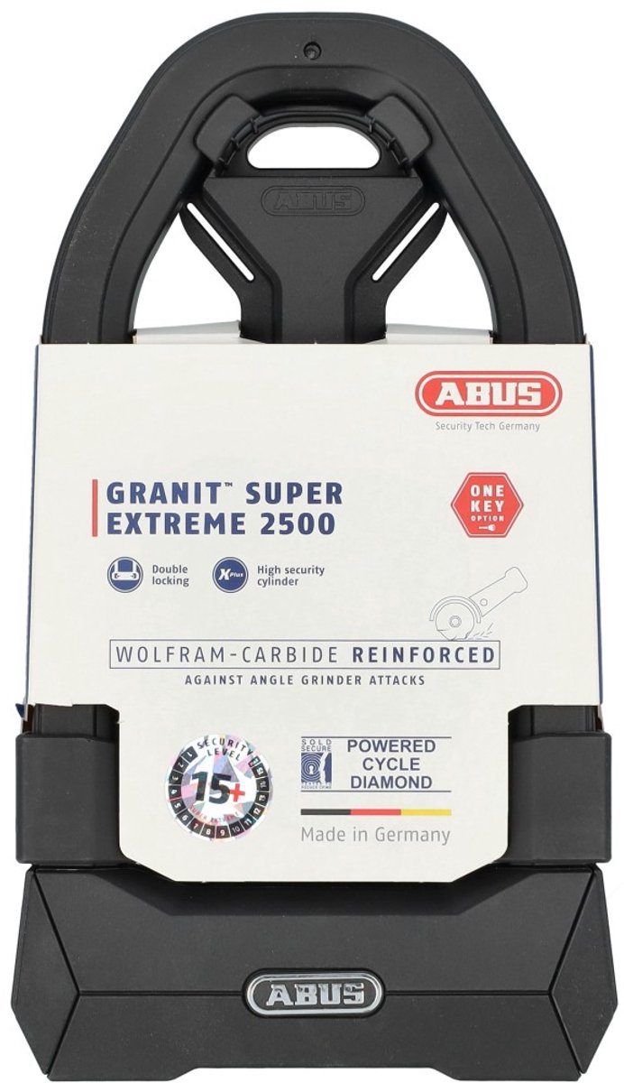 Beugelslot Granit Super Extreme 2500/165HB230 met Slothouder