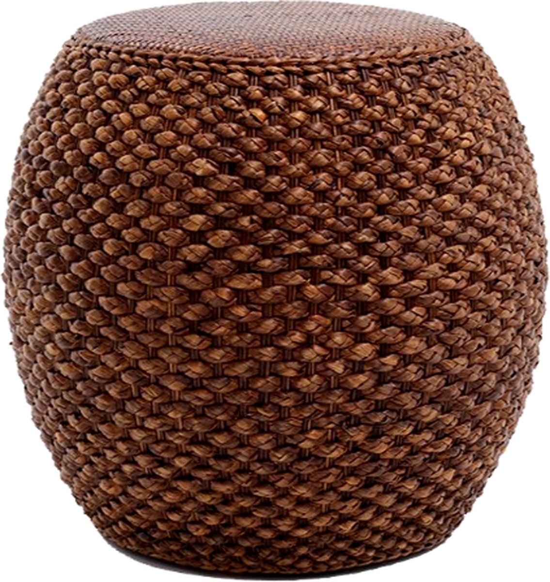 Fine Asianliving Poef Handgevlochten Narcis Rotan