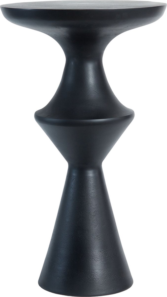 Light & Living Light&living Bijzettafel 37,5x14x74 cm LOBOC mat zwart