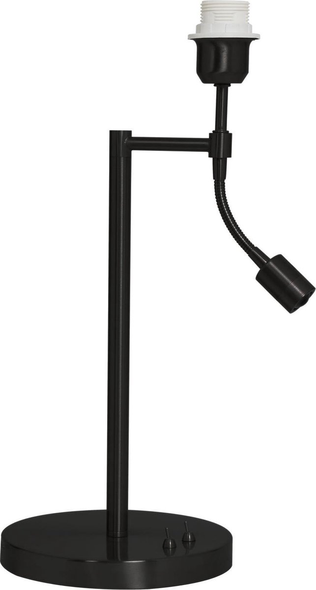 Light&living Lampvoet Ø20x47,5 cm CALGARY mat zwart met LED