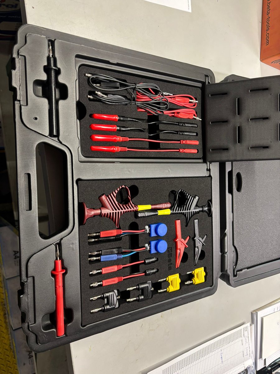 Beta 1497/C94 Assortiment auto aansluitingen | Voor Elektro test | 94-Delig - 014970300