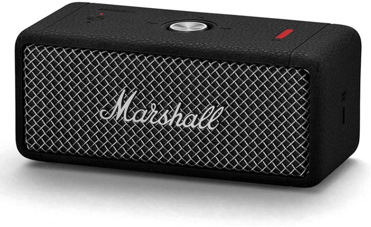 Marshall Emberton Ii Black And Steel 400664 Bluetooth-speaker Zwart