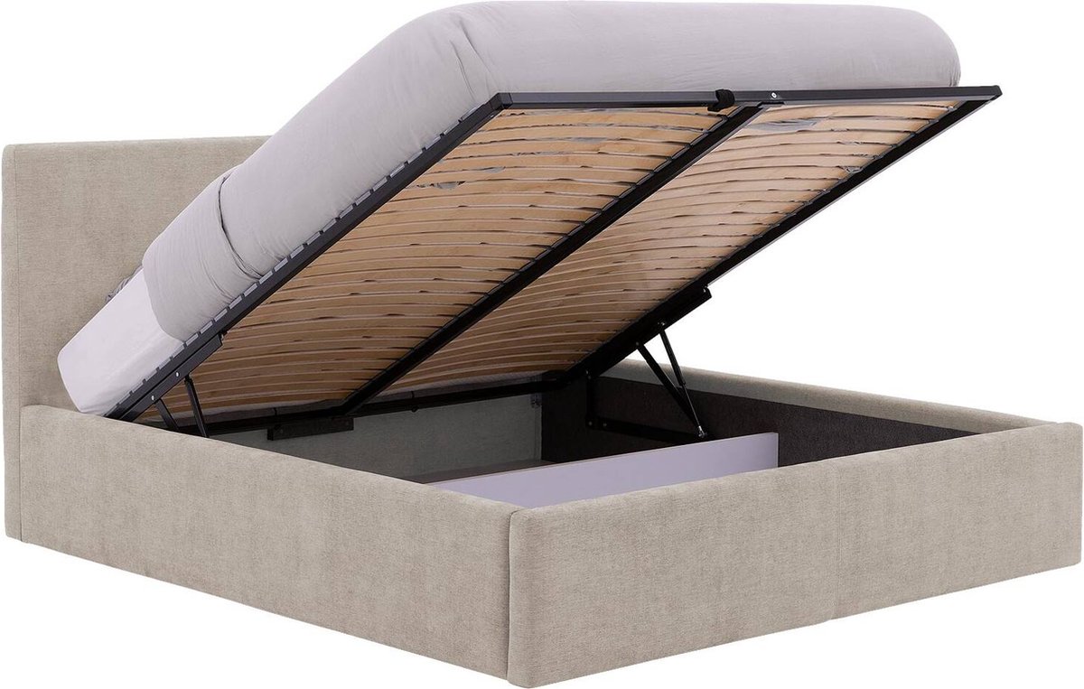 Goossens Bedframe Mysen Incl. lattenbodems + opbergruimte