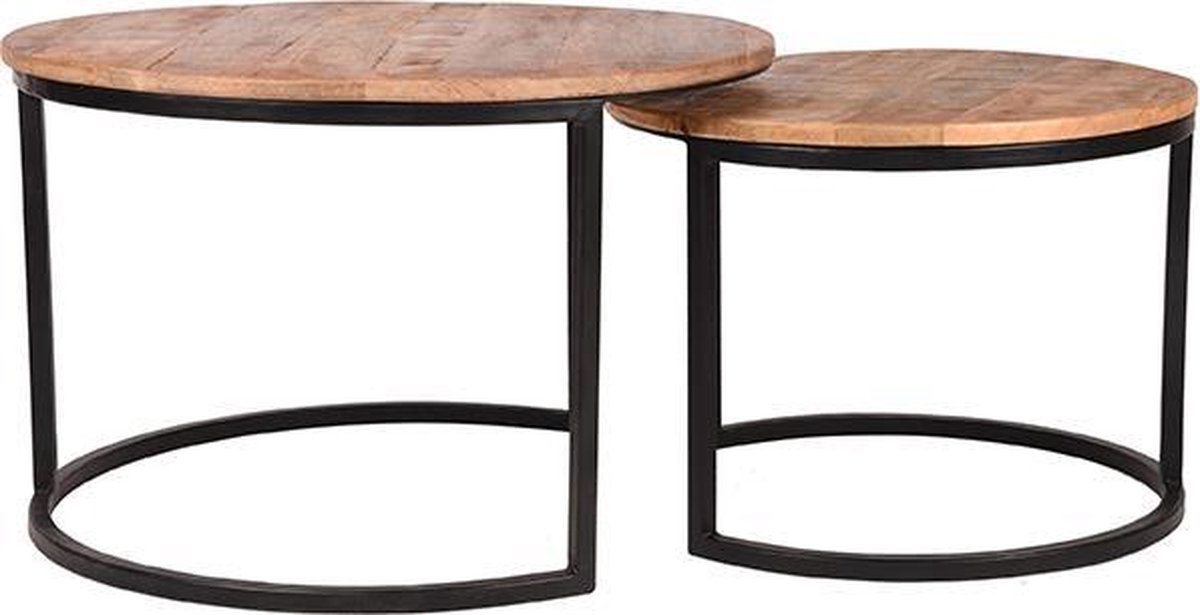 LABEL51 Set Double Salontafel - Set van 2
