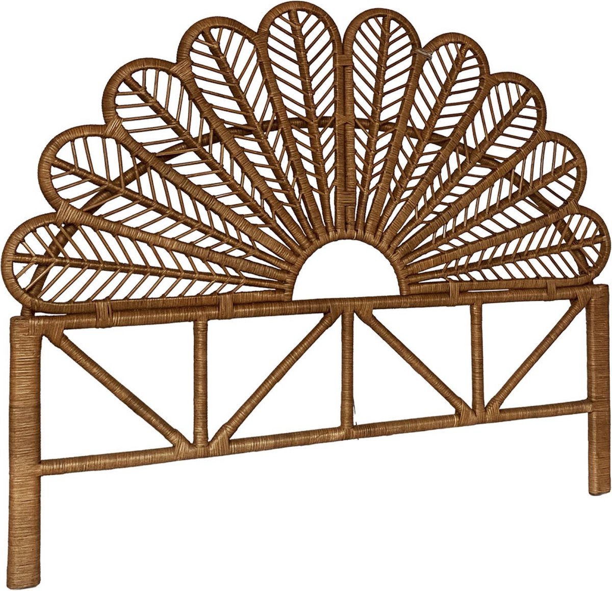 sweeek - Donker rotan hoofdbord
