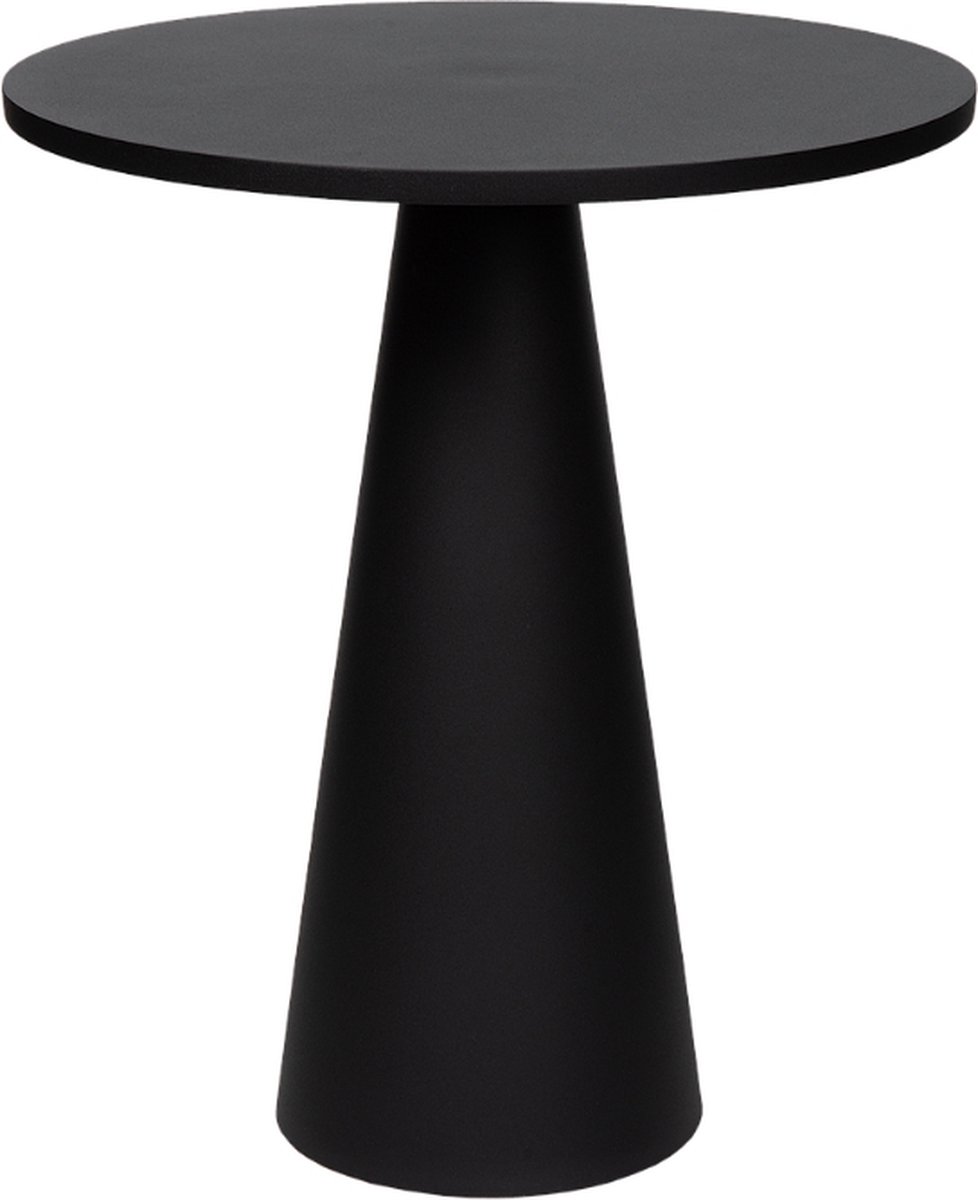 Atmooz Sioux - Bijzettafel 38 x 45 cm - Zwart - Rond - Metaal