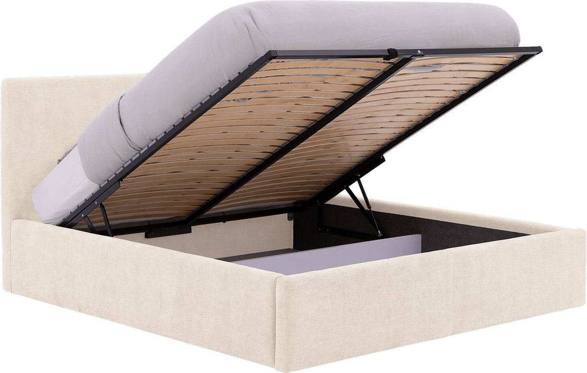Goossens Bedframe Mysen Incl. lattenbodems + opbergruimte