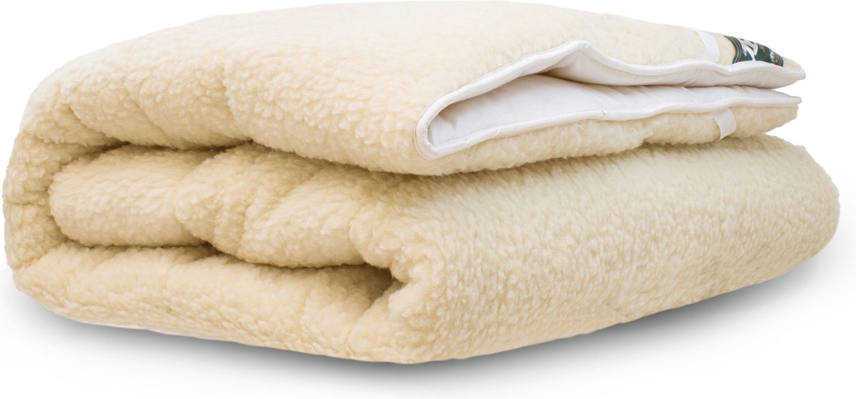 Terschellinger Wolweelde - Zuiver Wollen Matrasoplegger - 180 x 210