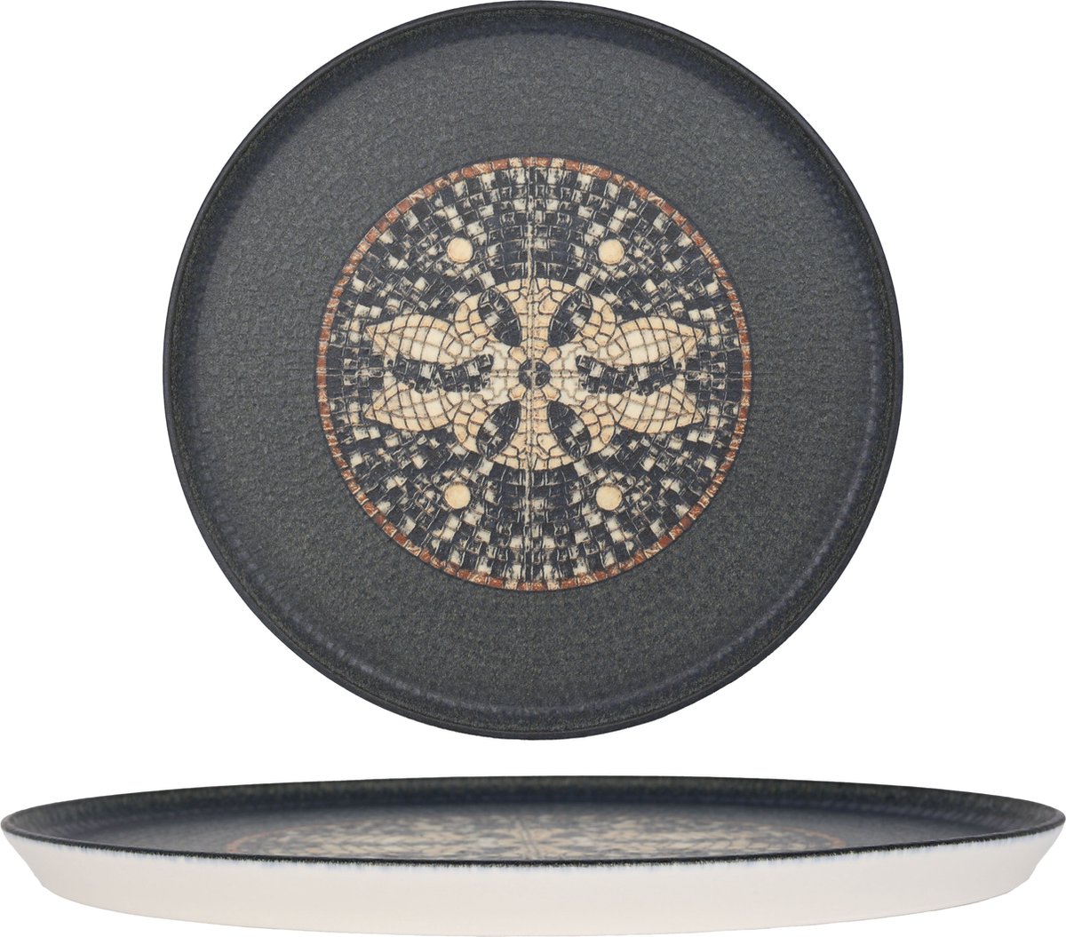 Bonna Dinerbord - Mesopotamia - Porselein - 28 cm - set van 6