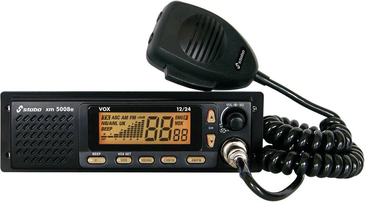 Stabo 5008E-R,12/24V VOX 30257 CB-station