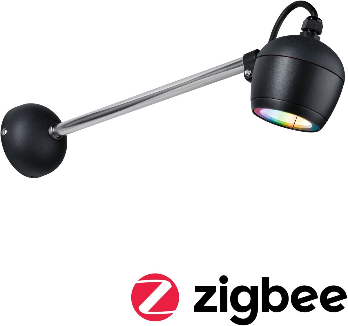 Paulmann Kikolo 94773 LED-buitenlamp (wand) LED 6.2 W Antraciet
