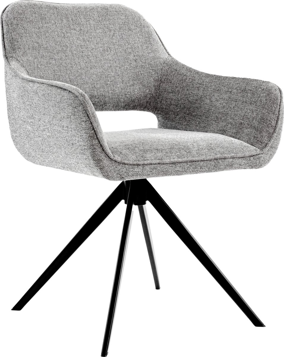 Kick draaistoel Miyo - Donkergrijs