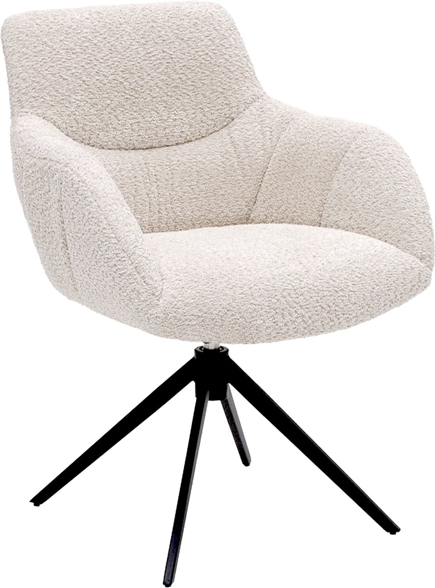 Kick draaistoel Fer - Crème