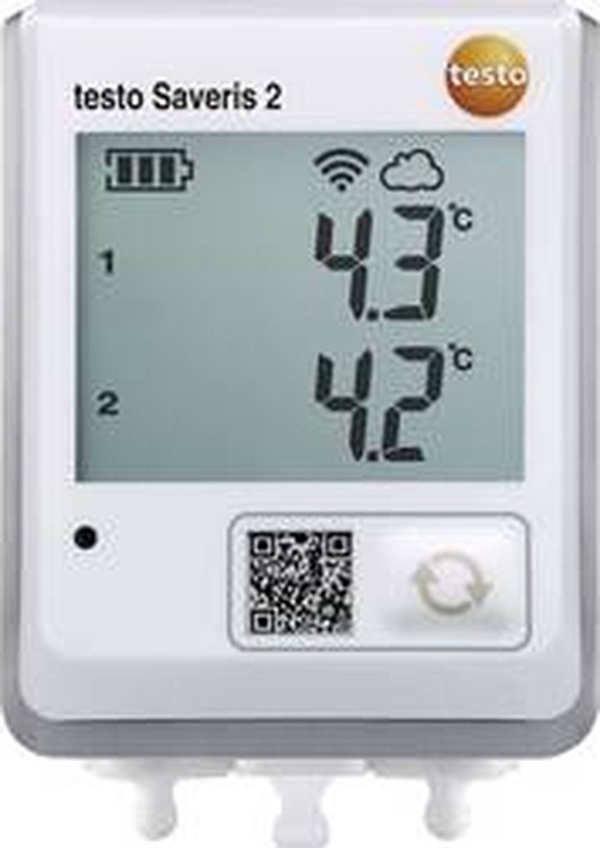 testo 0572 2032 Saveris 2-T2 Temperatuur datalogger Te meten grootheid Temperatuur -50 tot 150 °C