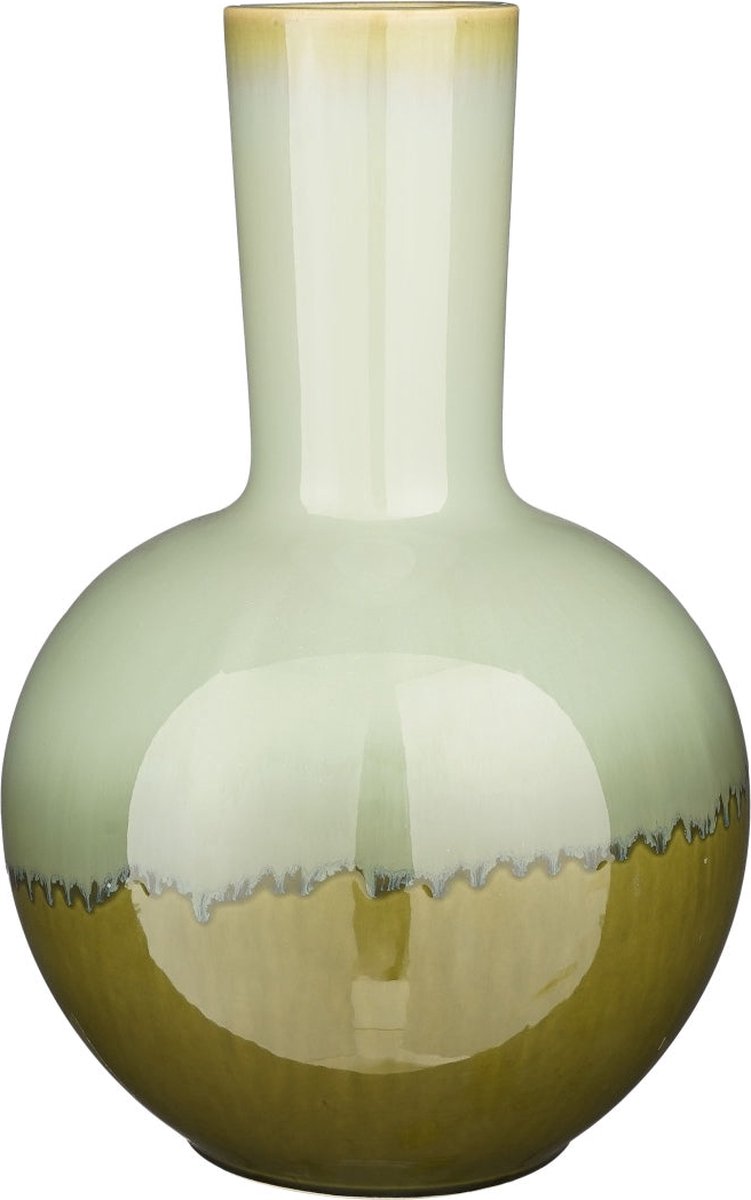 Mica Decorations Holm Vaas H 52 cm - Groen