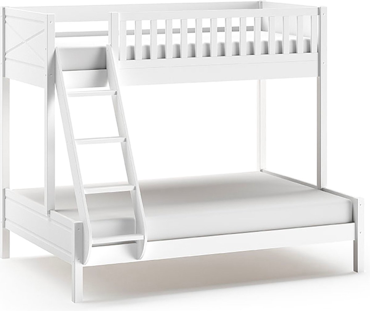 Vipack Scott Familiebed Wit