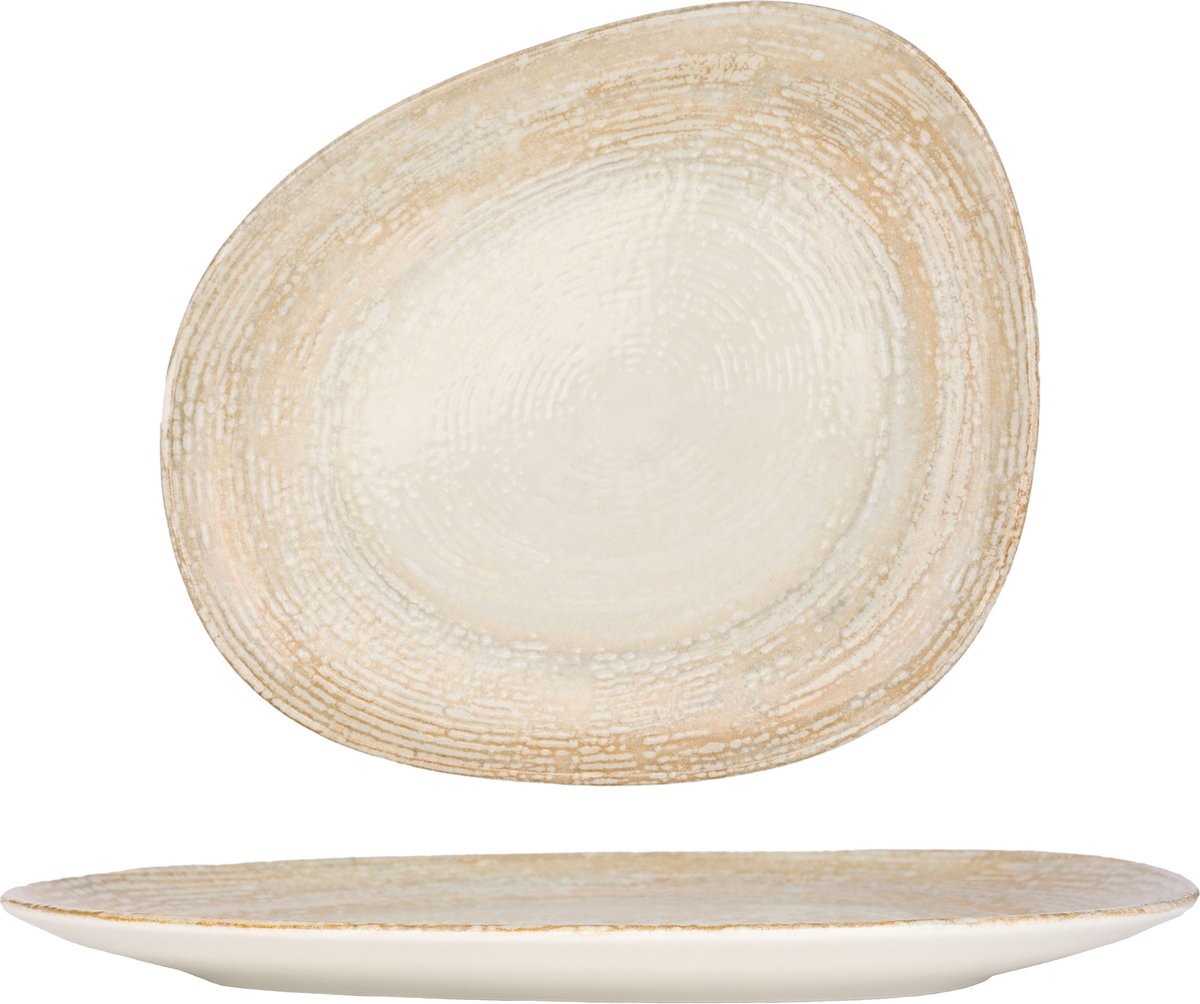Bonna Dinerbord - Patera - Porselein - 33 cm - set van 6