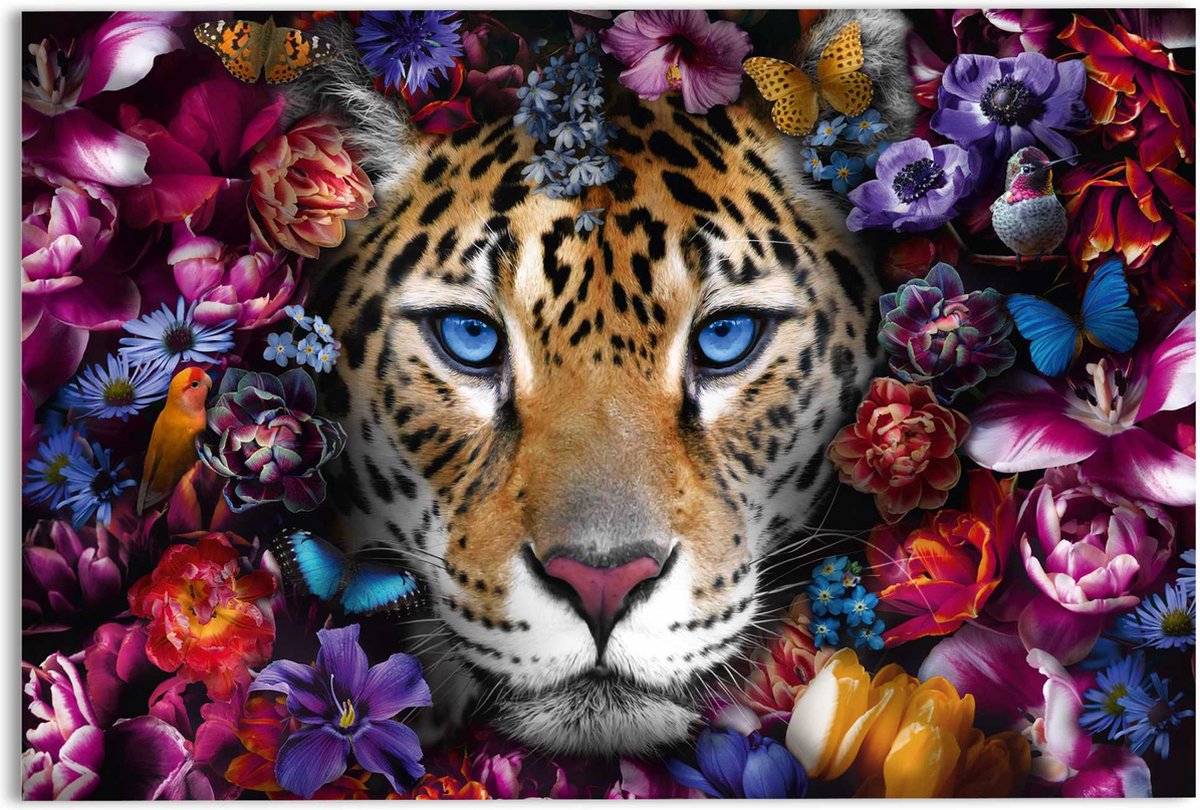 Reinders - Floral Majesty - Glasschilderij 78x116cm