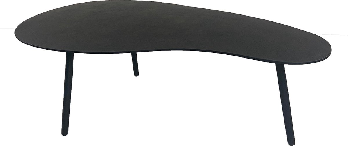 Oist Design Luciano L Coffee Table - Aluminium Black