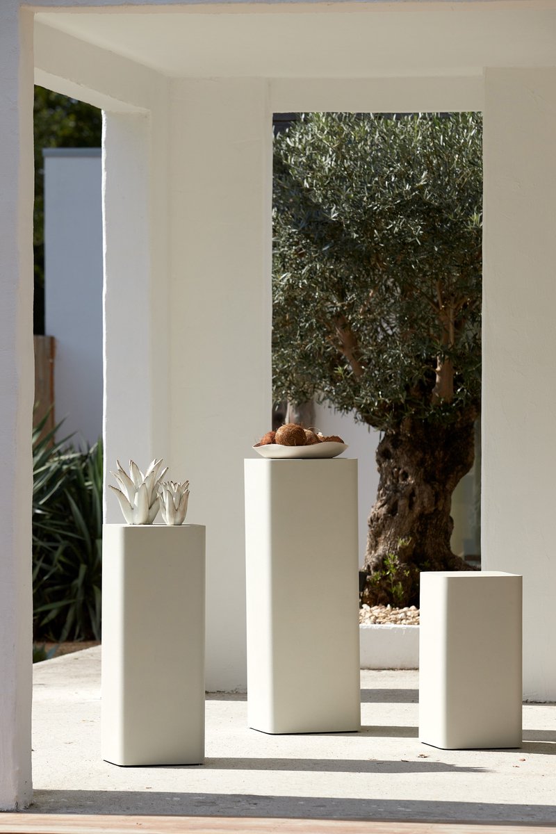 Light & Living - Zuil ALURIO - Ø30.5x60cm - Wit