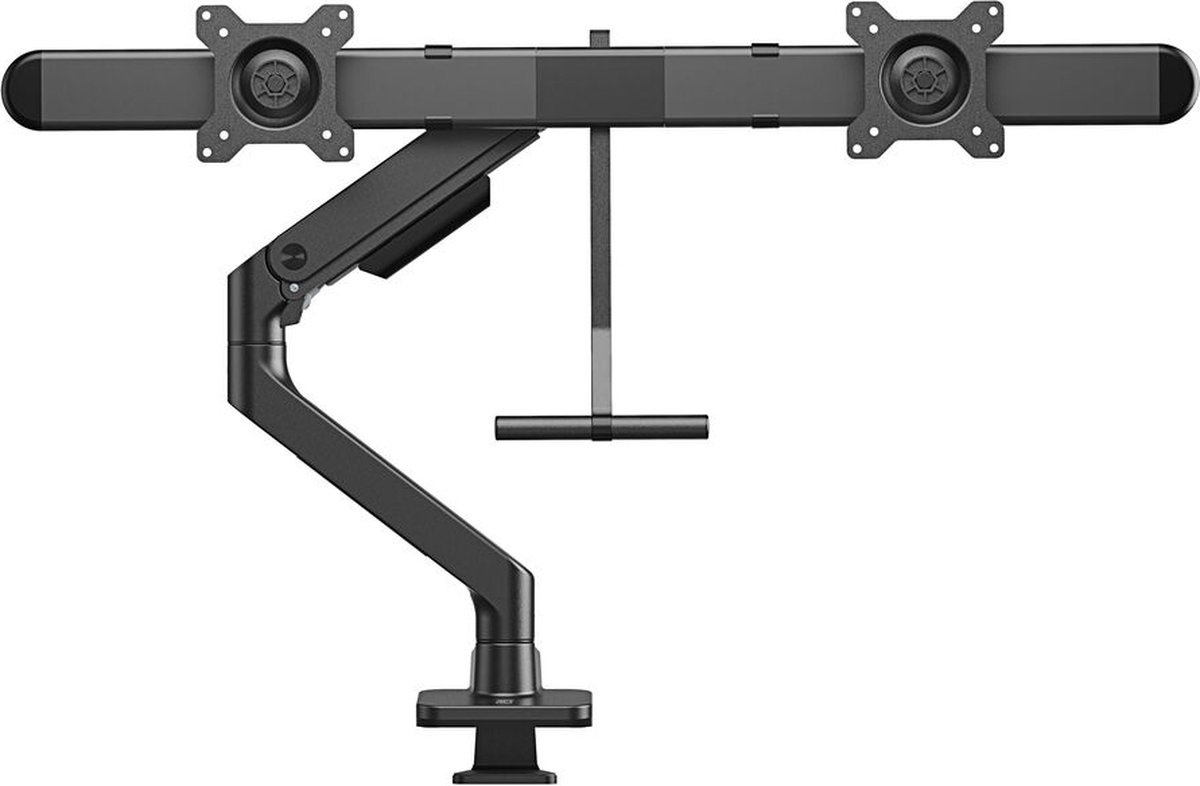 Act Ac8344 Office Premium 32'' Crossbar Monitor Standaard Zwart
