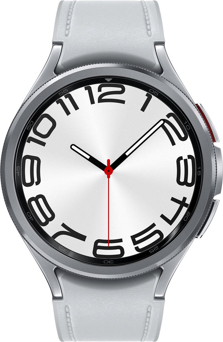 Samsung Galaxy Watch6 Classic (Bluetooth + LTE) Smartwatch 47 mm M/L Zilver