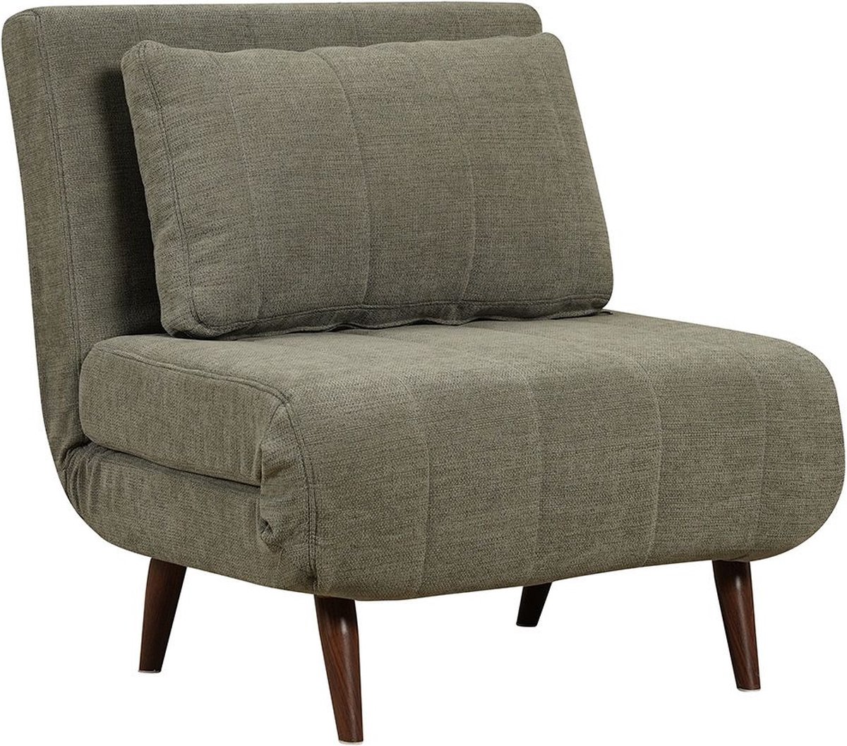 Bronx71 Slaapfauteuil Hanna gerecyclede stof groen