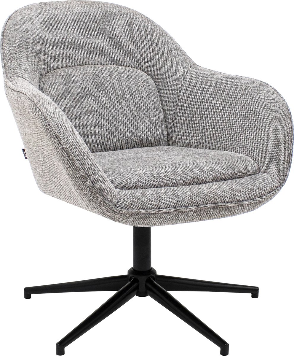 Kick draaifauteuil Lux - Grijs